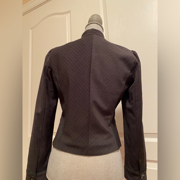 Mandarin Collar Fitted Blazer US 4 - perfect for office - Picture 2 of 8